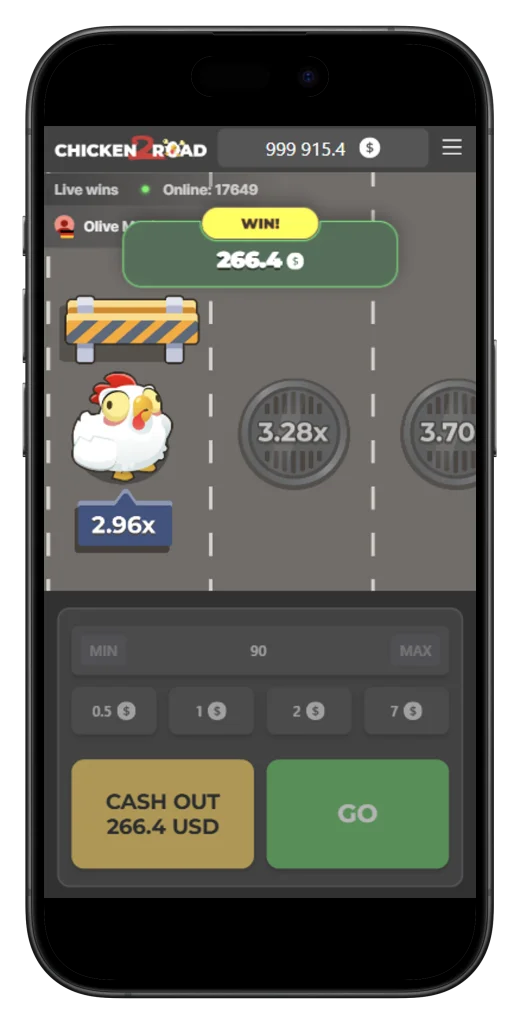 Chicken Road di InOut Games