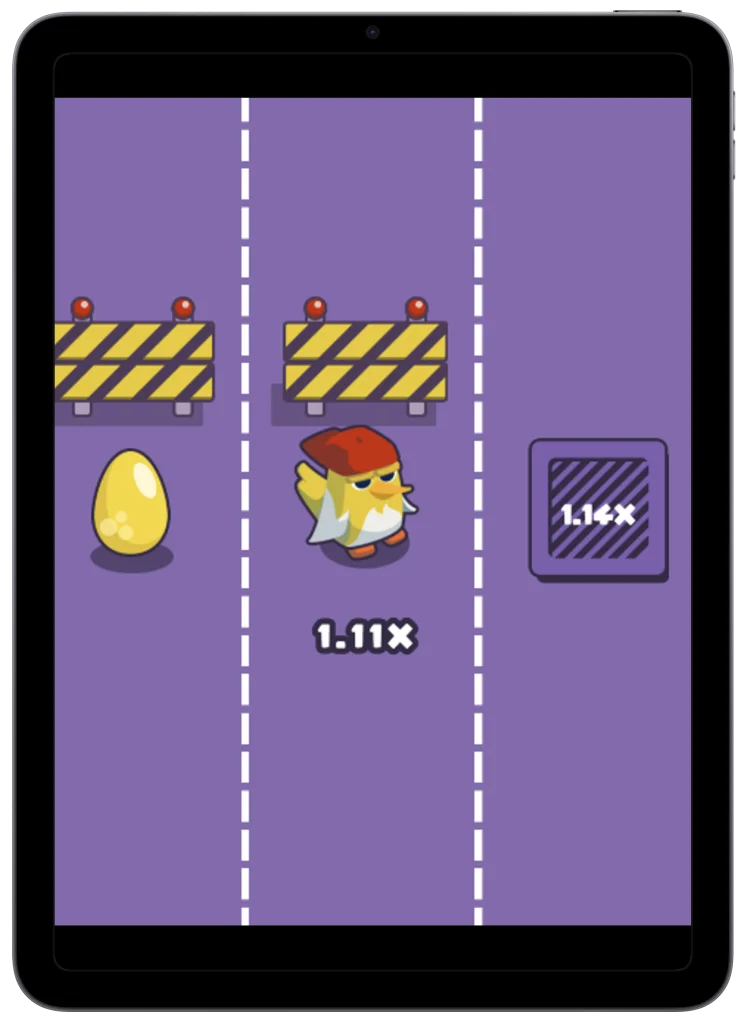 Chicken Cross app
