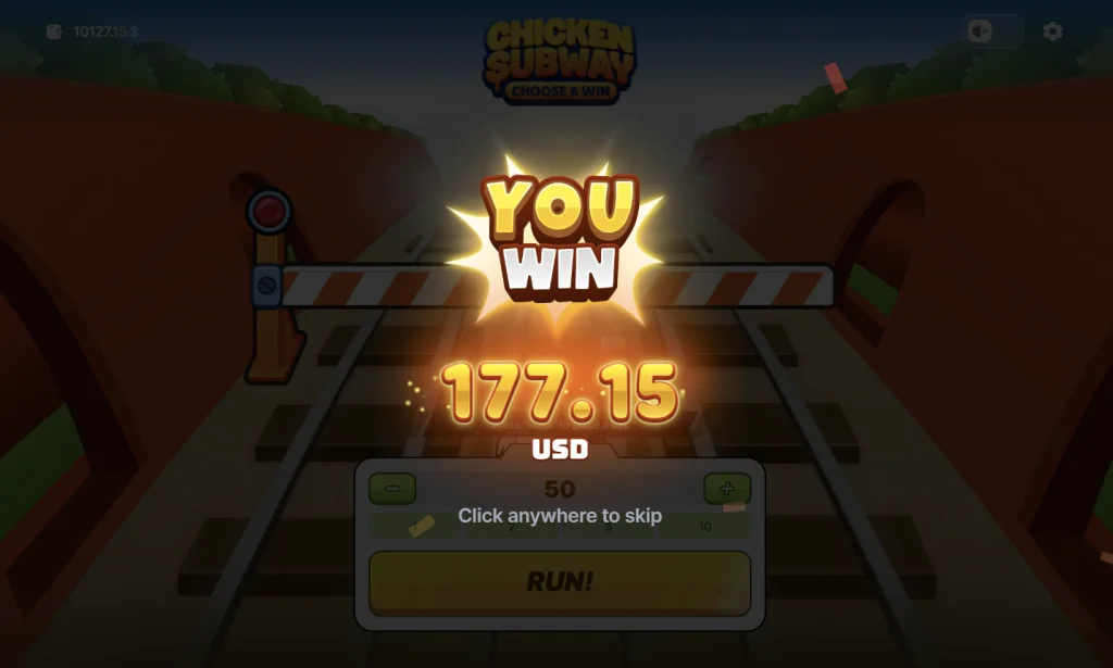 Chicken Subway demo gratis