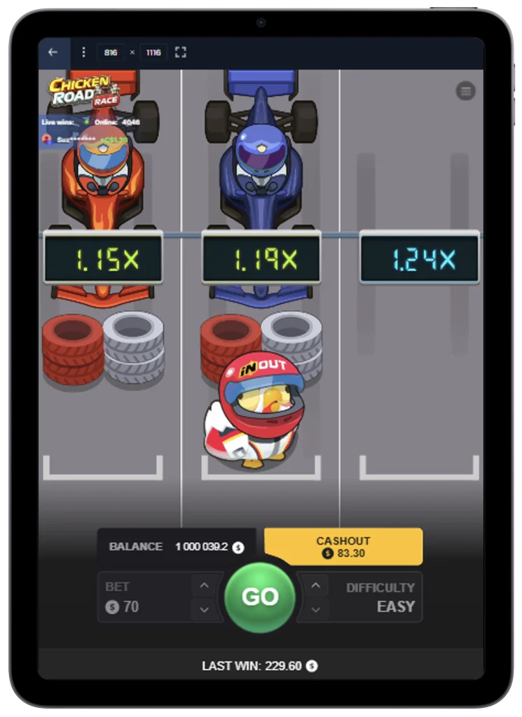 Chicken Road Race app