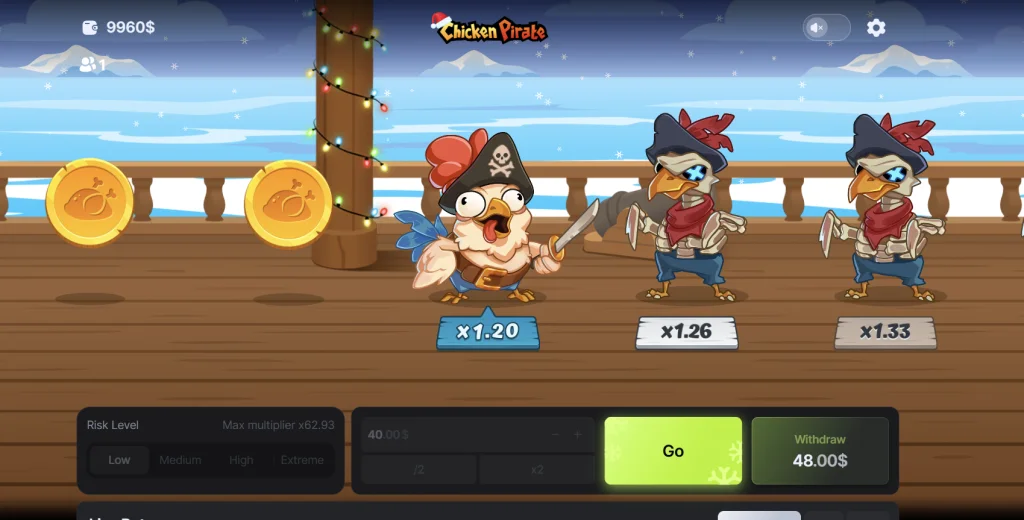 Chicken Pirate casino