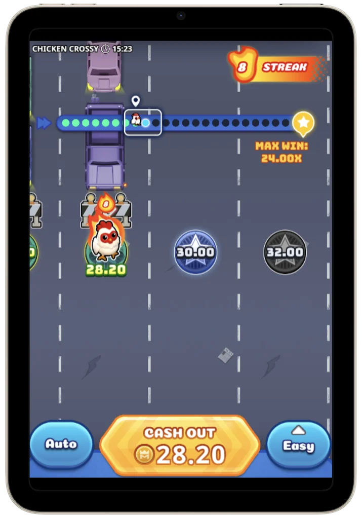 Chicken Crossy app