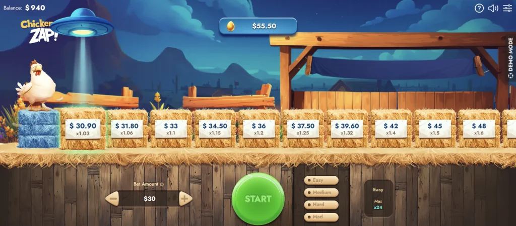Chicken Zap demo gratis