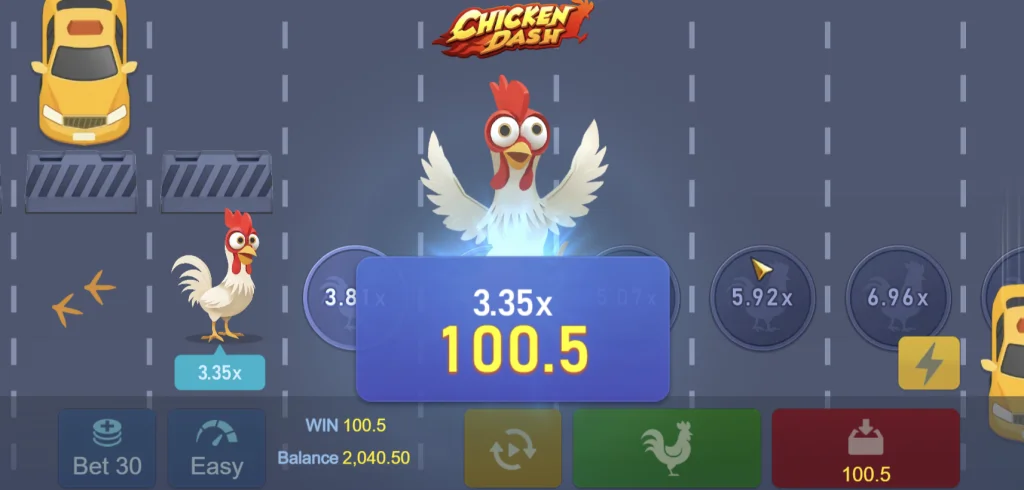 Chicken Dash di Tada Gaming