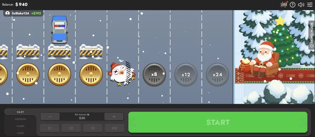 Chicken Route demo