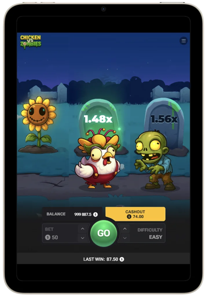 Chicken vs Zombies app
