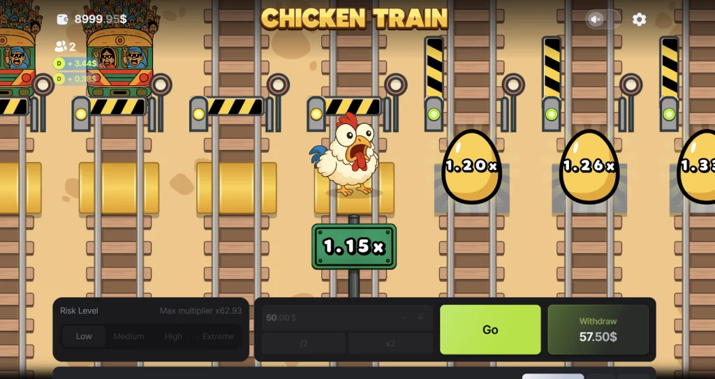 Chicken Train gioco