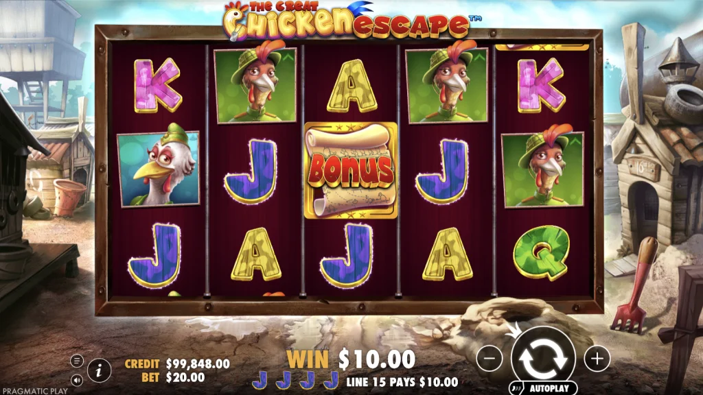 The Great Chicken Escape slot
